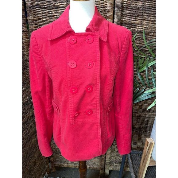 The Loft Double Button Breasted Jacket/Blazer Long Sleeve Red L - Picture 11 of 12